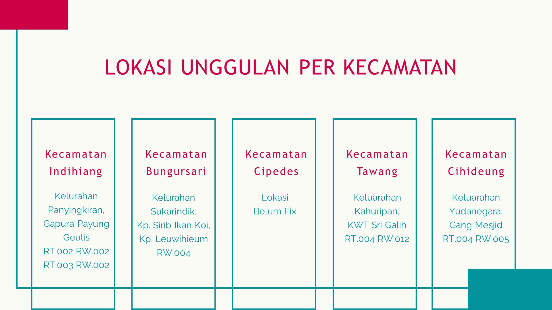 First slide